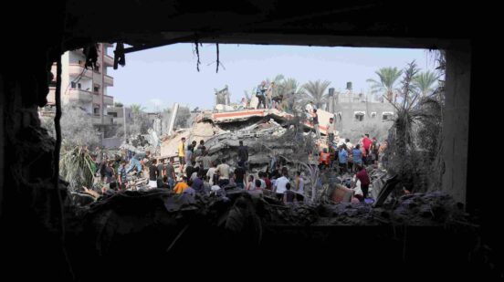 Gaza bombardovana