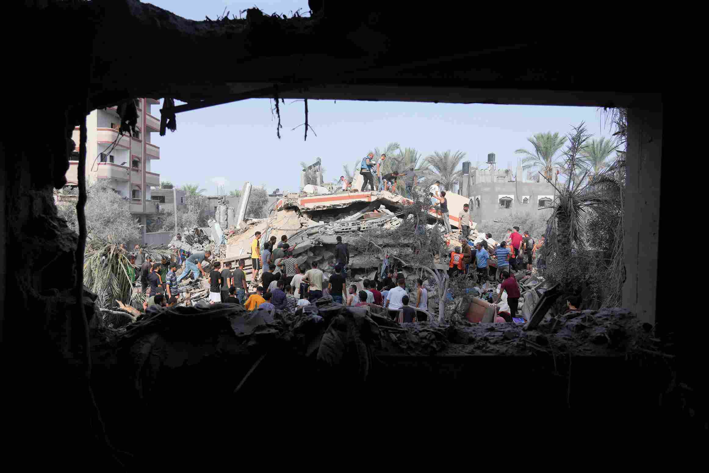 Gaza bombardovana
