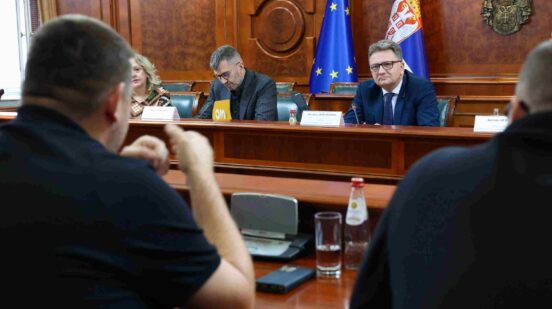 Sastanak predstavnika Vlade Srbije i predstavnika Samostalnog sindikata poštanskih radnika