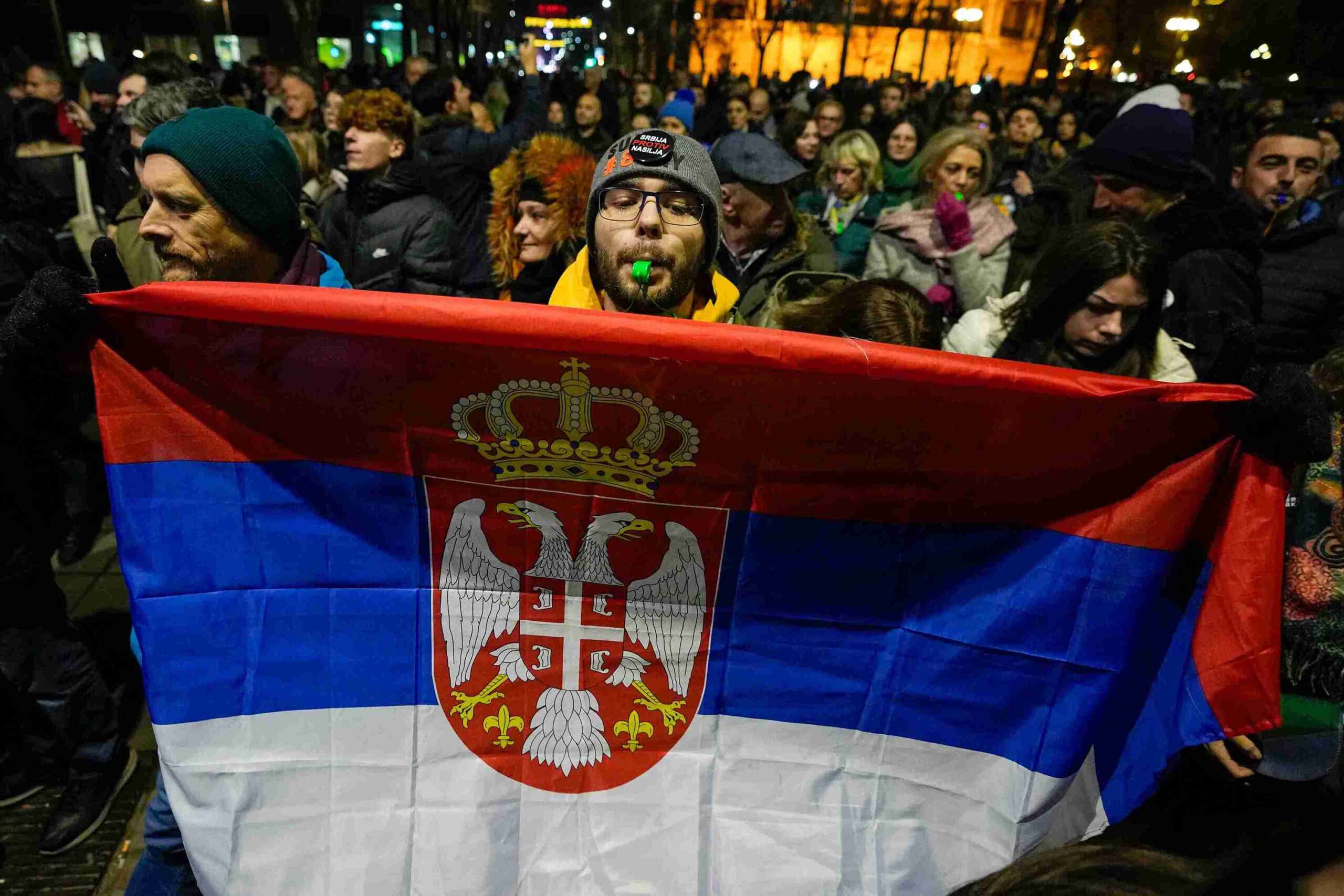Skup koalicije „Srbija protiv nasilja“ ispred RIK-a: Traže poništenje izbora
