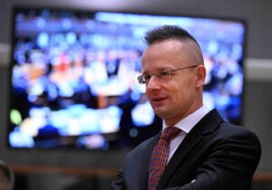 Peter Sijarto/ Hungary Foreign Minister Peter Szijjarto