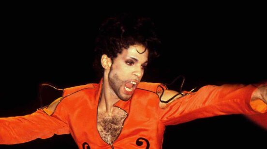 Prince in concert at the Rotterdam Ahoy in Holland 1992