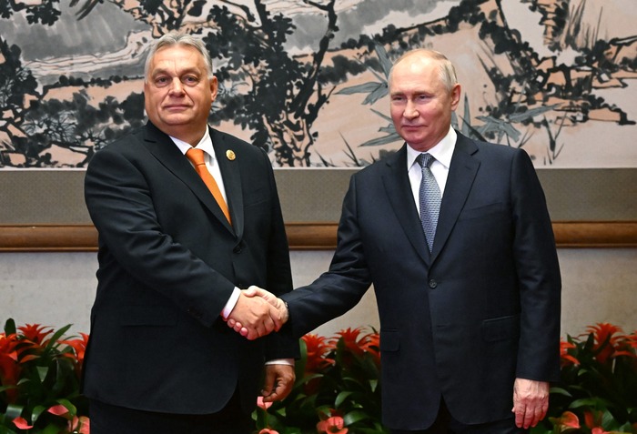 Viktor Orban i Vladimir Putin