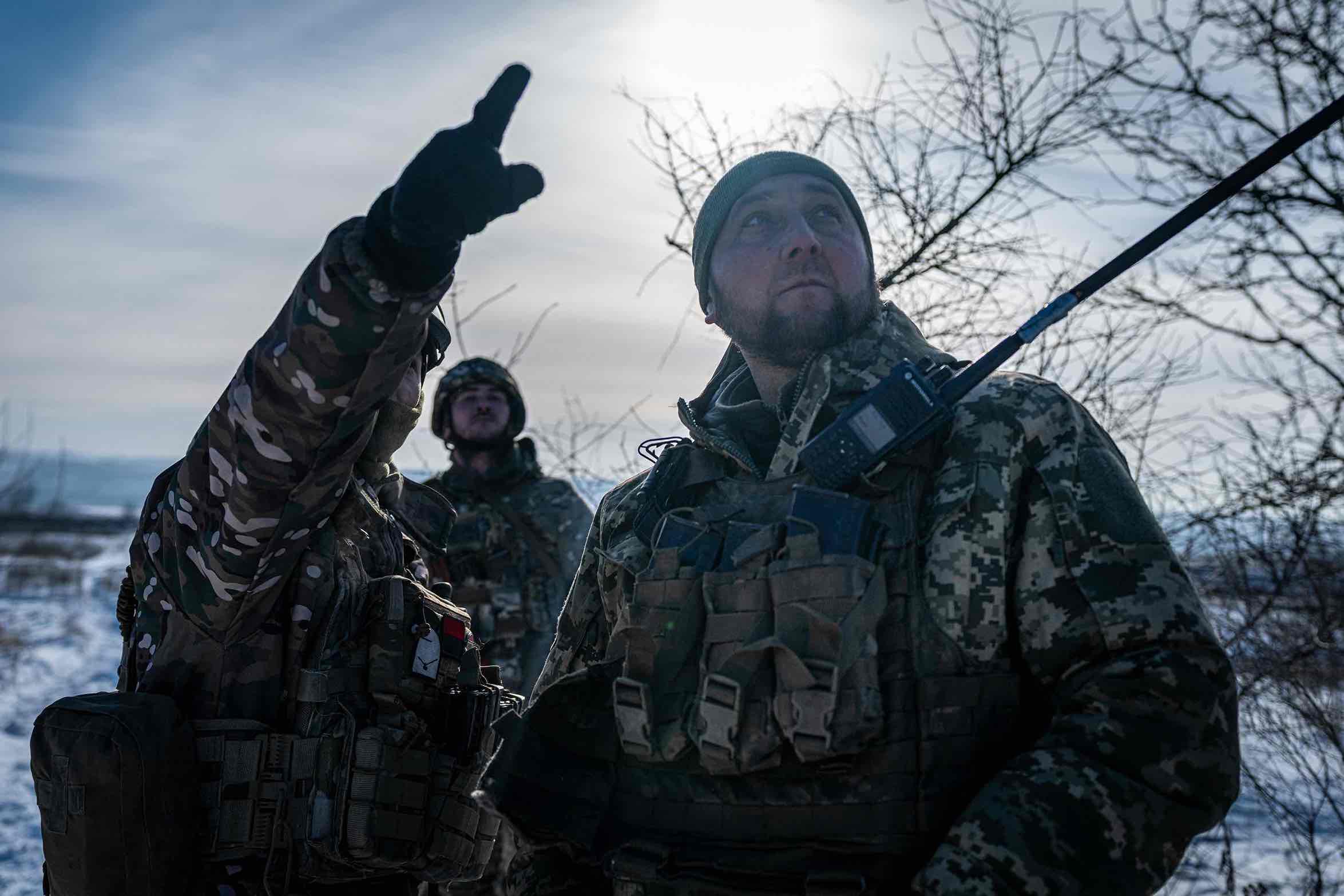 Military mobility of Ukrainian soldiers in Donetsk Oblast