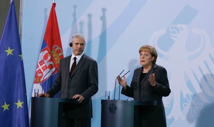 Boris Tadić i Angela Merkel