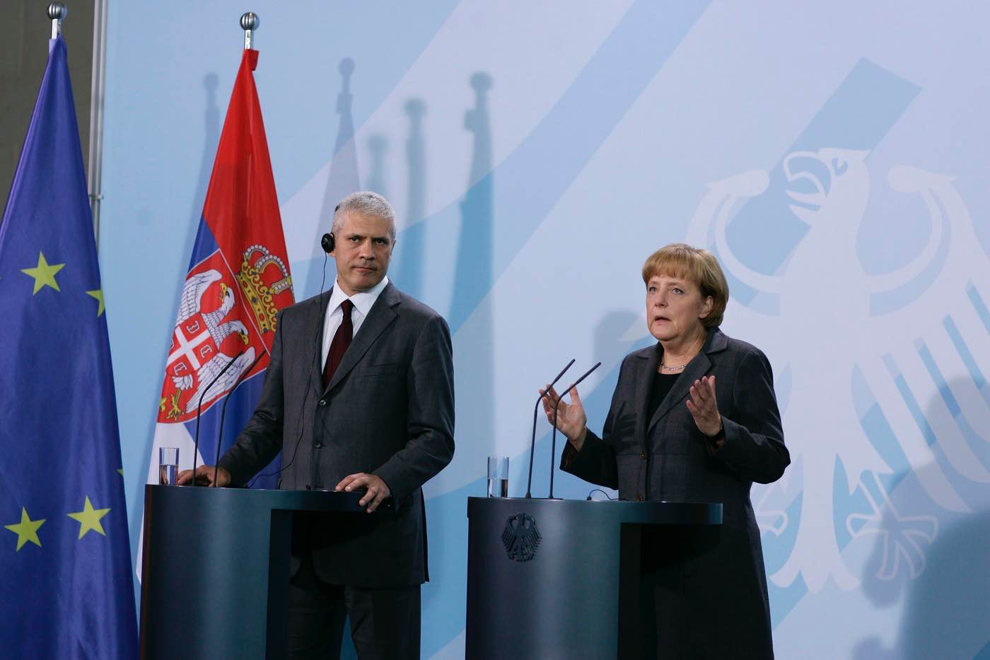 Boris Tadić i Angela Merkel