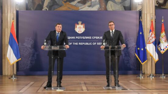 Milorad Dodik i Aleksandar Vučić