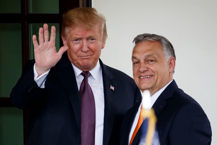 Viktor Orban i Donald Tramp