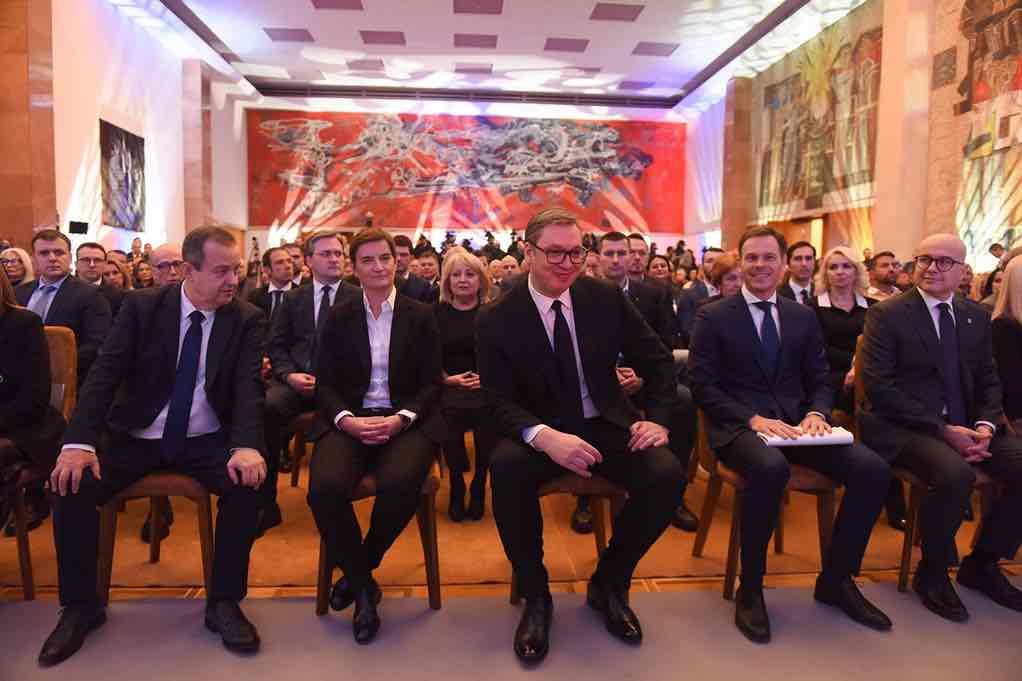 EXPO 2027. - Alesandar Vučić, Ana Brnabić, Ivica Dačić, Siniša Mali
