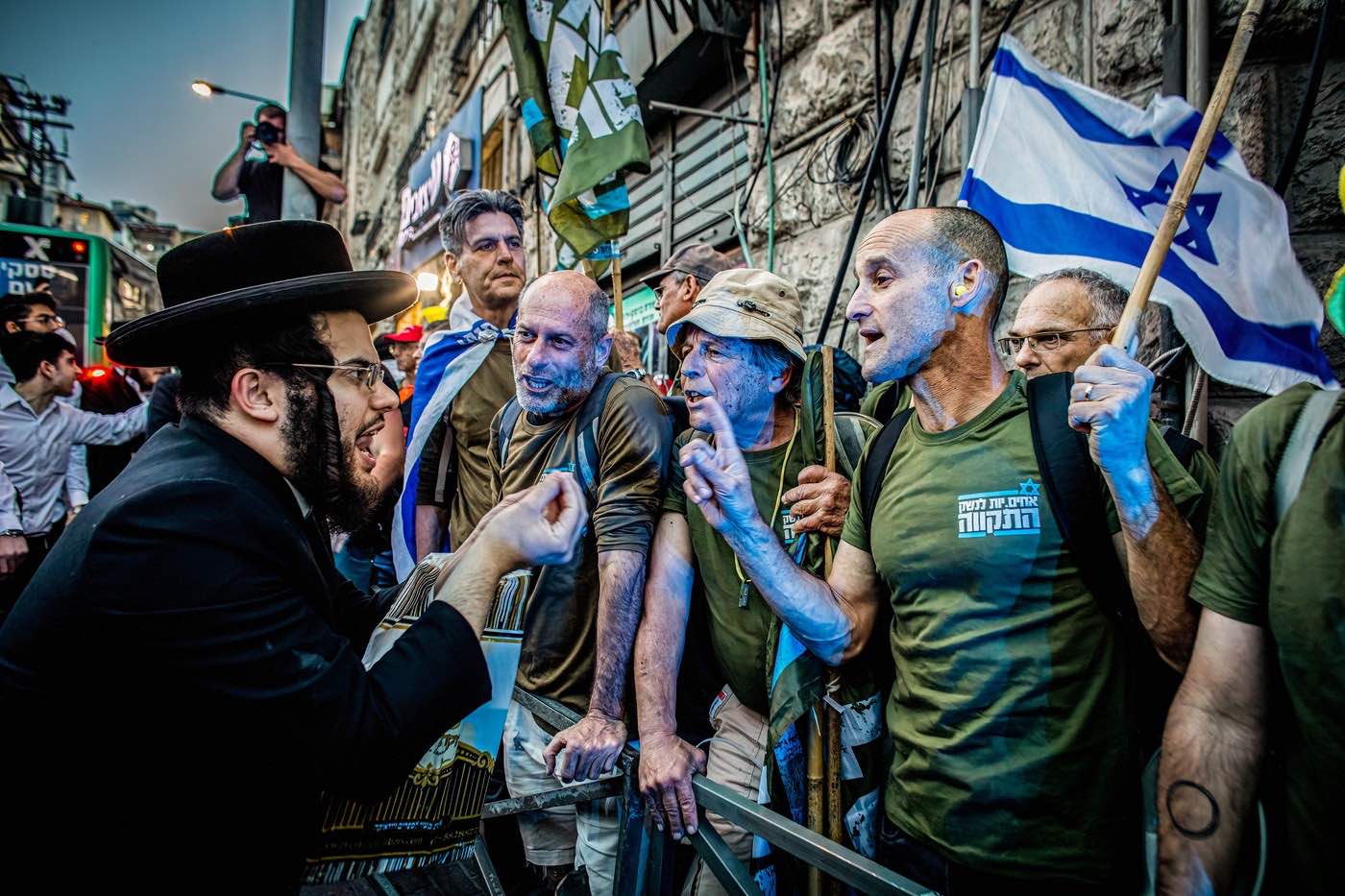 Equal Draft Protest in Jerusalem