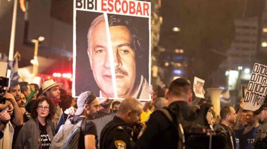 Bibi and Escobar/ Benjamin Netanjahu