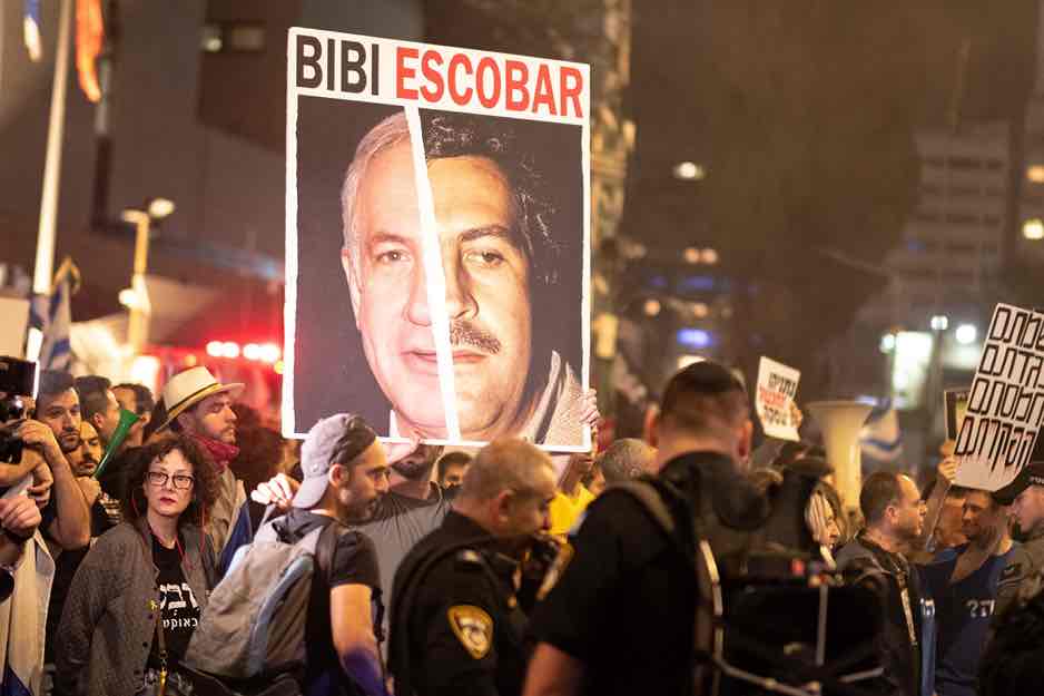 Bibi and Escobar/ Benjamin Netanjahu