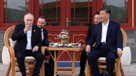 Russian President Vladimir Putin and Chinese President Xi Jinping