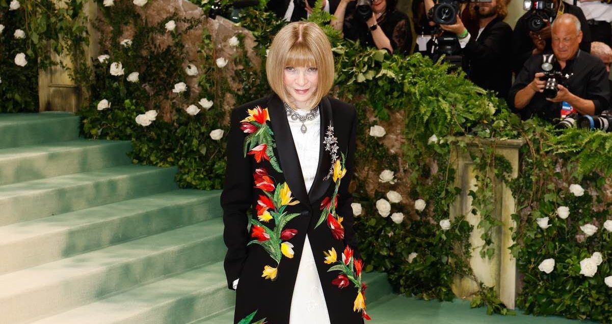 Anna Wintour - Red Carpet Arrivals at The 2024 Met Gala in New York