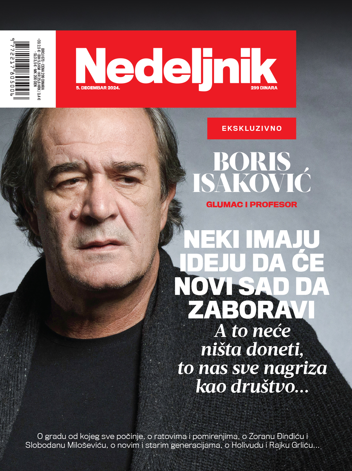 Elektronsko (PDF) izdanje Nedeljnika (br. 673), od 5. decembra