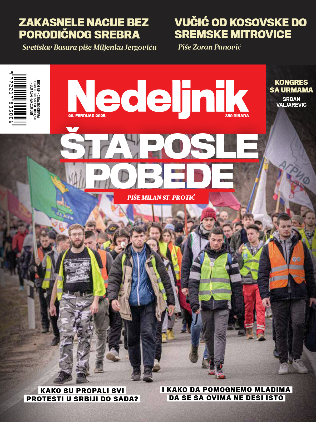 Elektronsko (PDF) izdanje Nedeljnika (br. 684), od 20. februara