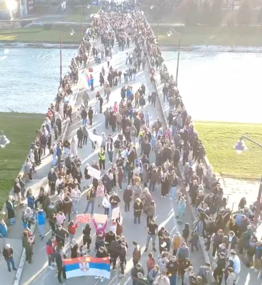 Čačak blokada mosta