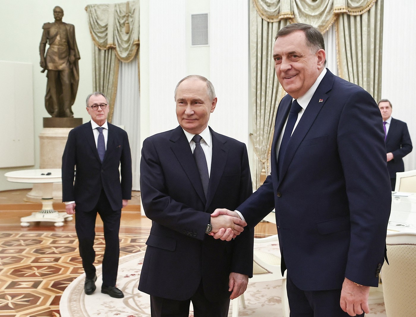 Milorad Dodik i Vladimir Putin