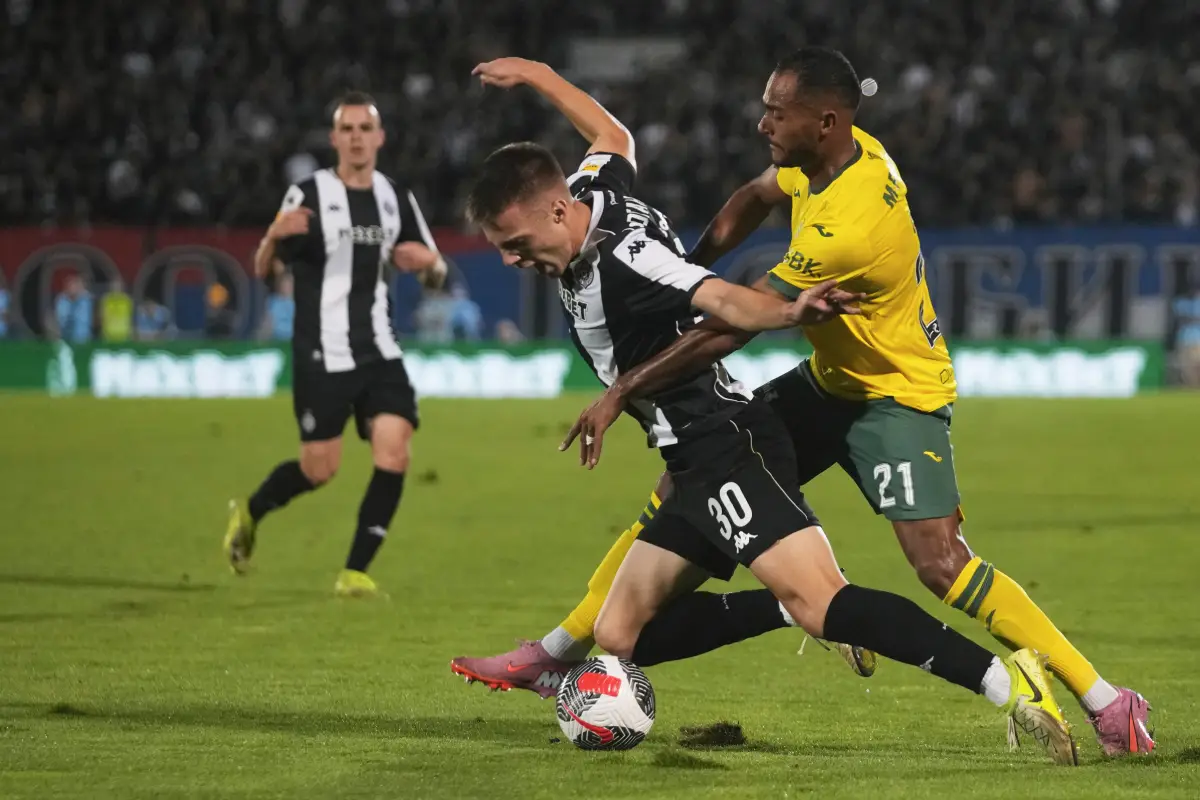 Fudbaleri Partizana protiv Hibernijana u prvoj utakmici 3. kola kvalifikacija za Ligu konferencija