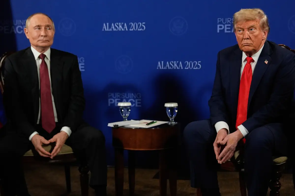 Putin i Tramp na Aljasci