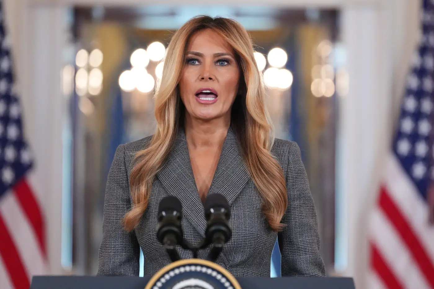 Melanija Tramp obracanje povodom afere Epstin