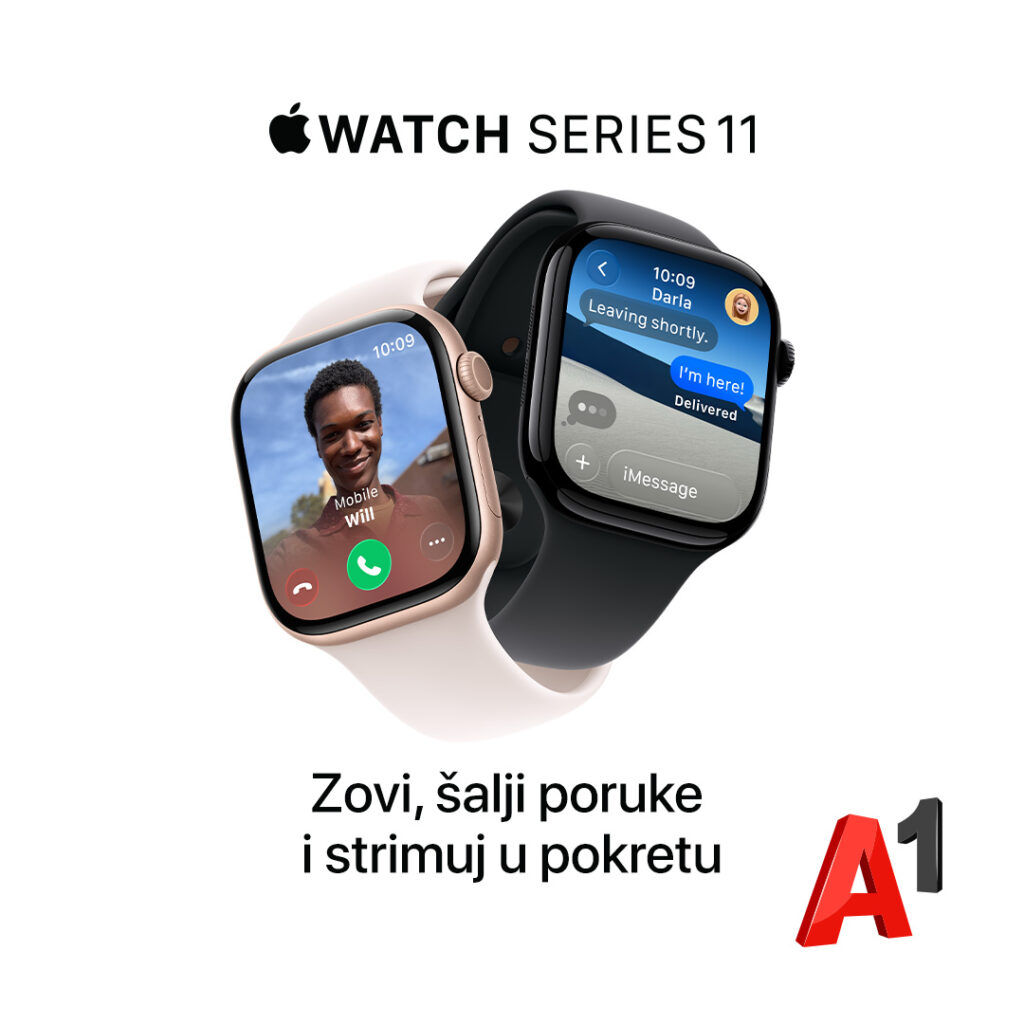 A1 Srbija donosi novu generaciju Apple Watch satova
