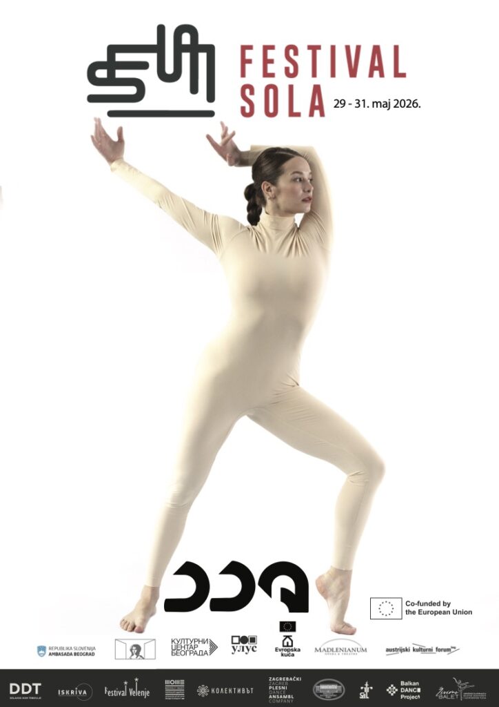 Program šestog Festivala SOLA 2026: Tri dana savremene solo igre u Beogradu