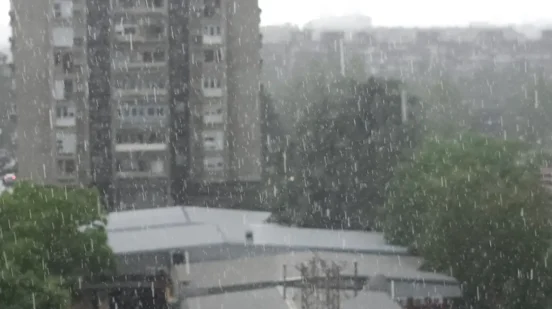 Oluja na Novom Beogradu
