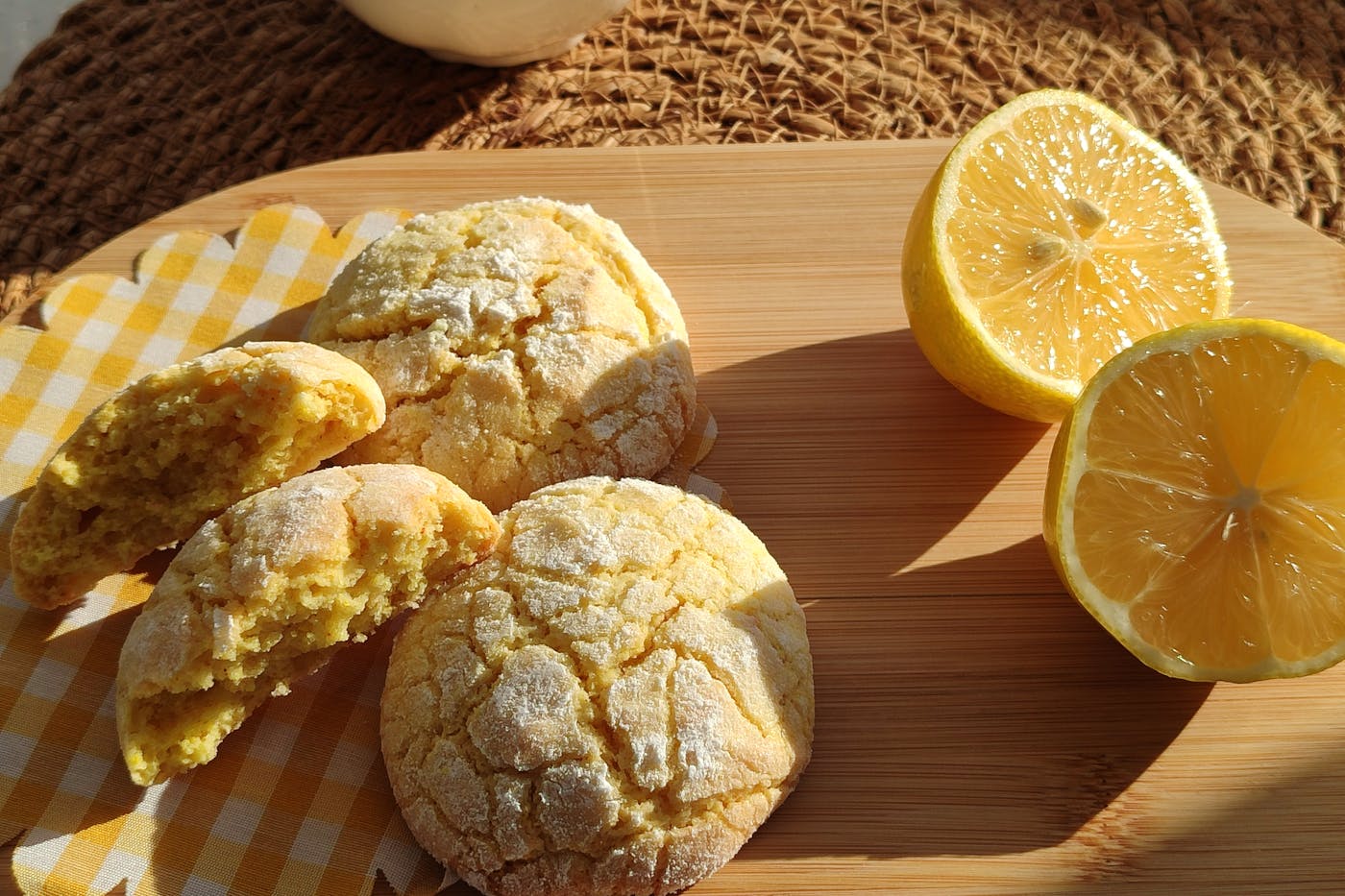 soft lemon cookies