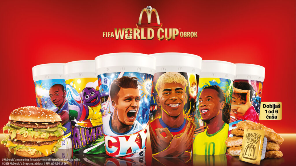 FIFA Svetsko prvenstvo 26™ stiže u McDonald’s: Nova limitira