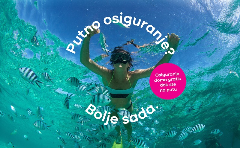 UNIQA letnja akcija: Uz putno zdravstveno osiguranje – gratis osiguranje doma