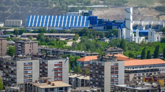 Deo kompleksa Zijin Mining Serbia u Boru