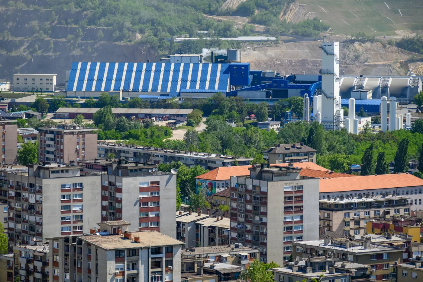 Deo kompleksa Zijin Mining Serbia u Boru