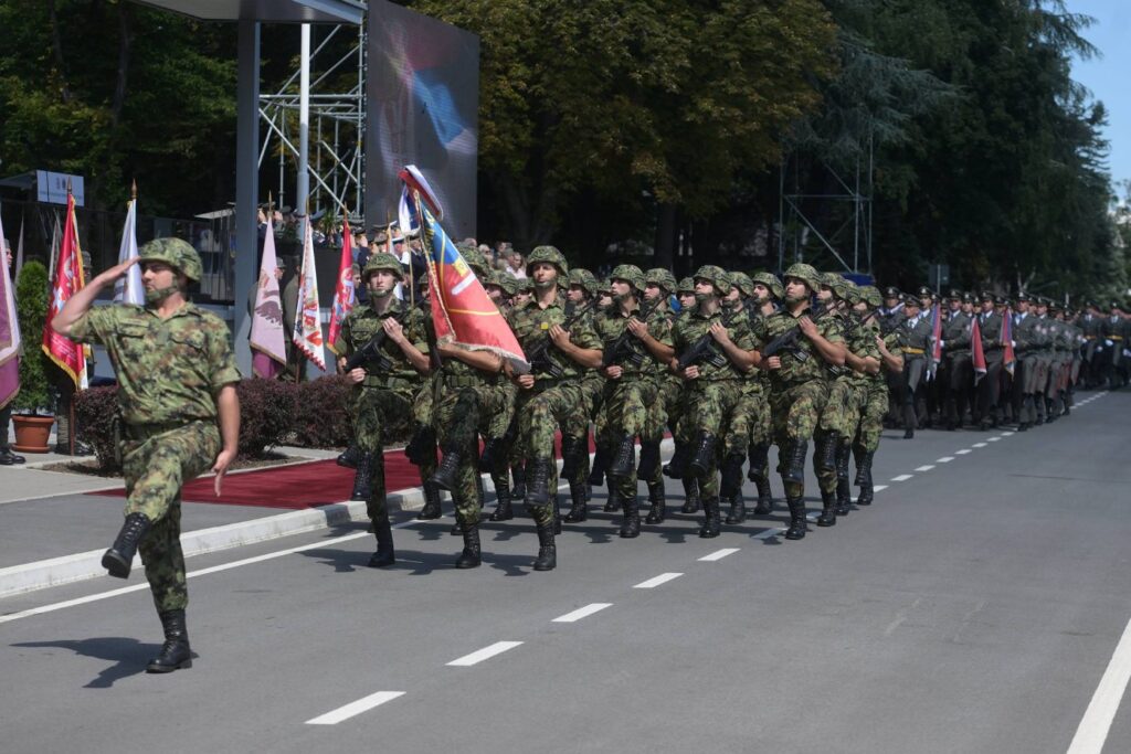 Promocija najmlađih oficira VS danas u kasarni na Banjici