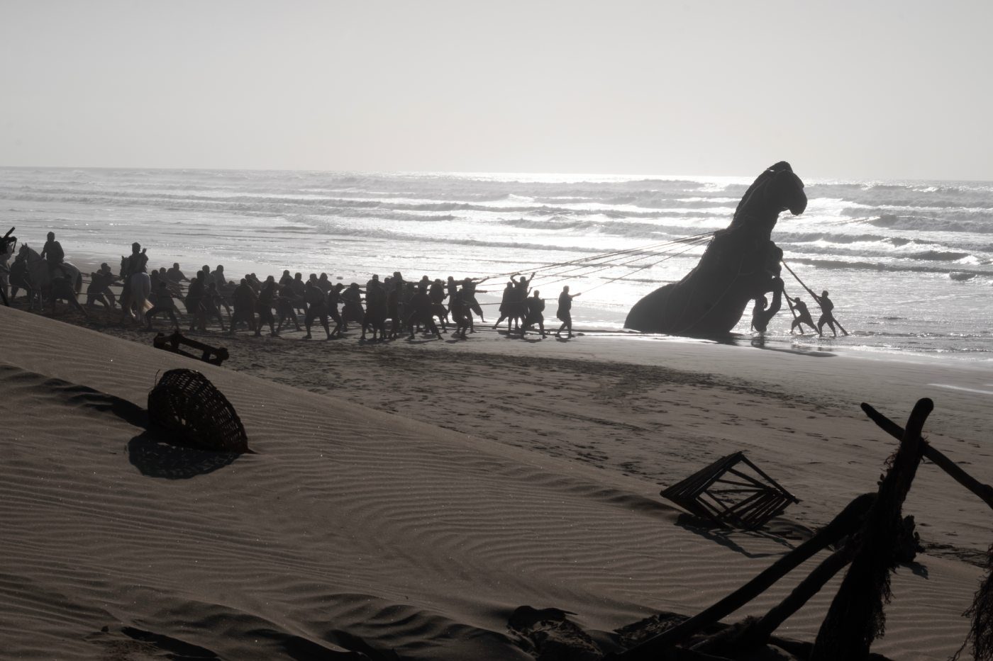 THE ODYSSEY, written, produced, and directed by Christopher Nolan.