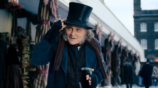 Johnny Depp in Ebenezer from Paramount Pictures.