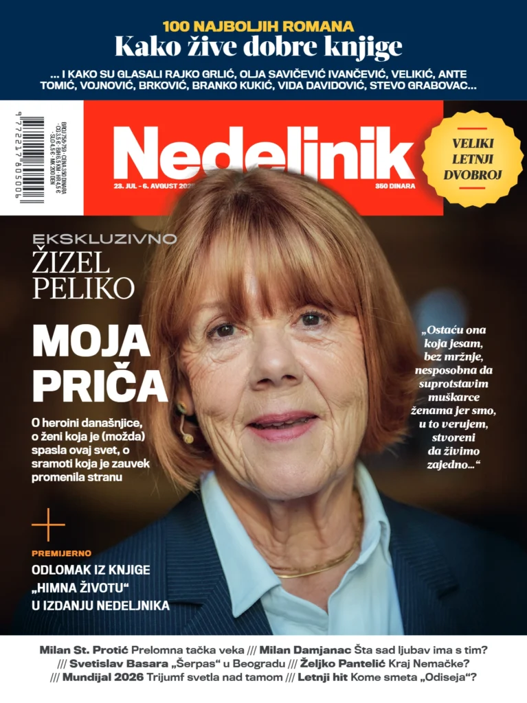 Veliki letnji dvobroj Nedeljnika od četvrtka na kioscima: Ekskluzivna priča Žizel Peliko, trijumf svetla nad mrakom i kako žive dobre knjige