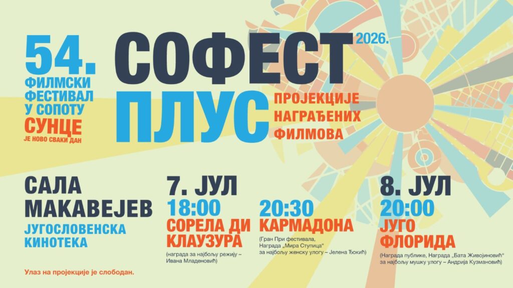 Program SoFest plus 2026 u utorak i sredu