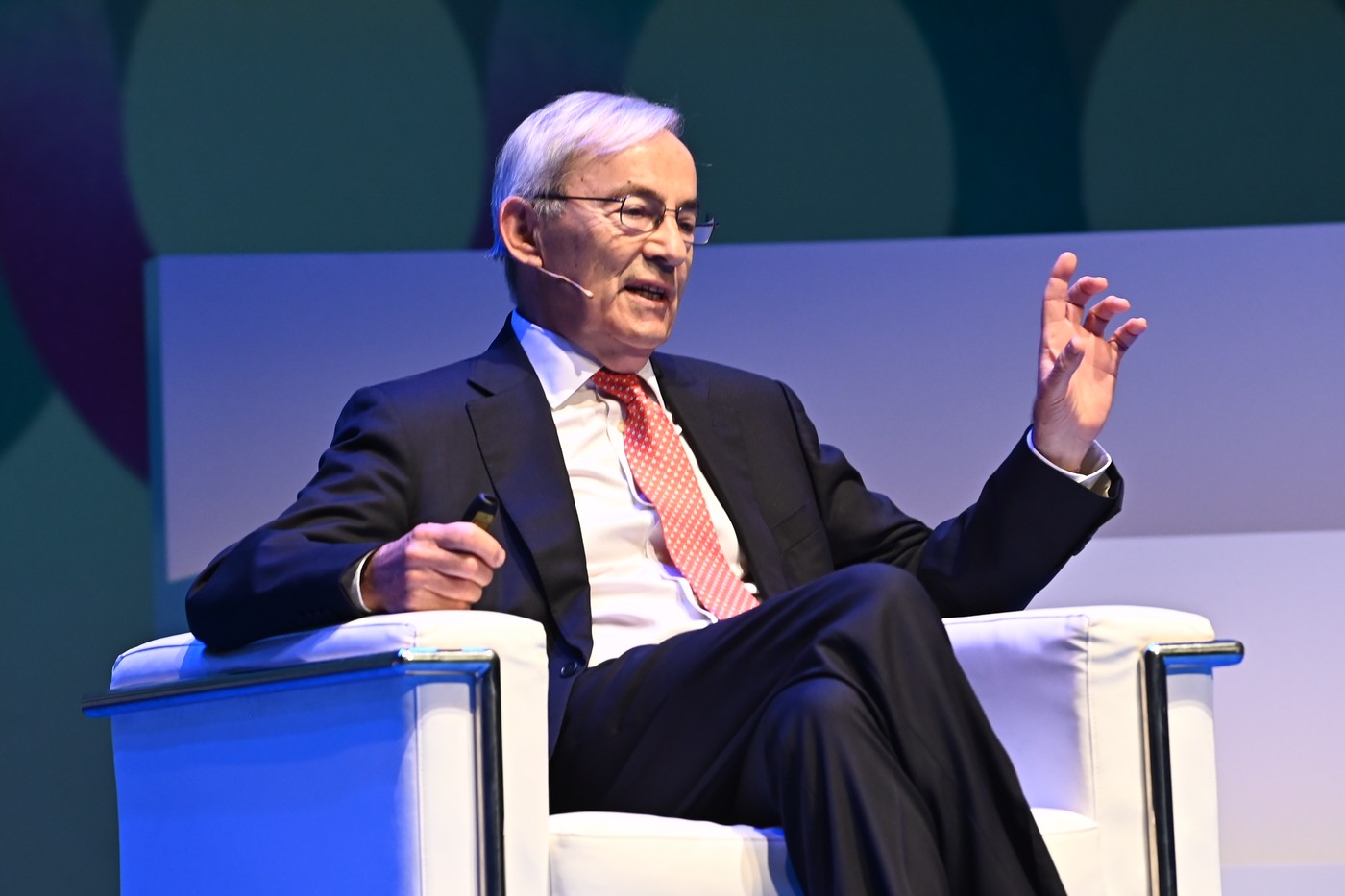 June 19, 2026, Zaragoza (Aragon, Spain: Christopher Pissarides, economist and winner of the 2010 Nobel Prize in Economics, during the â€˜The Opportunity of the Future' conference on 19 June 2026 in Zaragoza, Aragón (Spain). This socio-economic conference, organised by the Ibercaja Foundation to mark its 150th anniversary, brings together national and international experts, business leaders and academics in the Aragonese capital to discuss the technological trends, demographic challenges and sustainability strategies that will shape the coming decades.[**********]..19 JUNE 2026..Ramón Comet / Europa Press..06/19/2026,Image: 1111234688, License: Rights-managed, Restrictions: * Spain Rights OUT *, Model Release: no , Credit line: RamóN Comet / Zuma Press / Profimedia