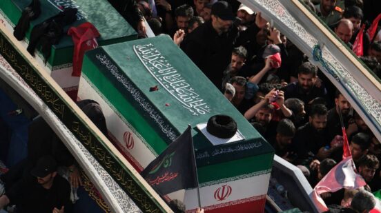 Ali Hamnei funeral
