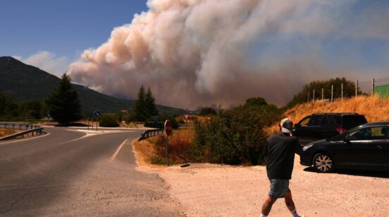 Spain wildfire