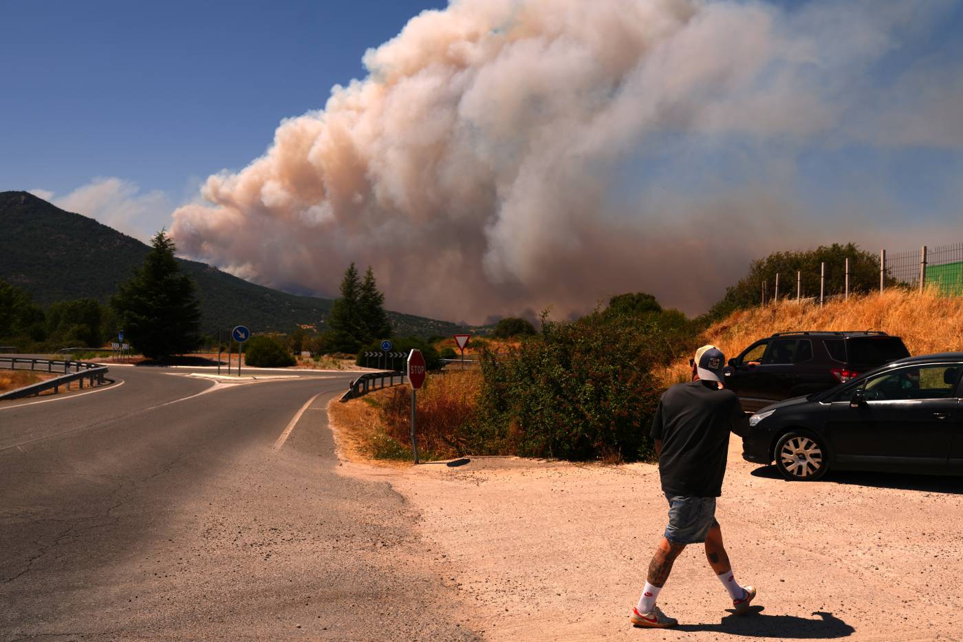 Spain wildfire